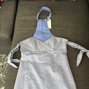 Endless Rose Striped Halter Dress